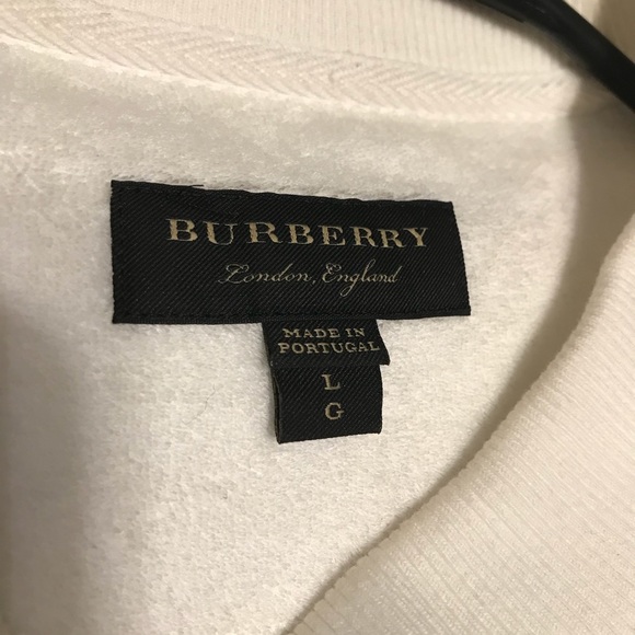 Burberry Embroidered Towelling sweatshirt - Picture 5 of 5